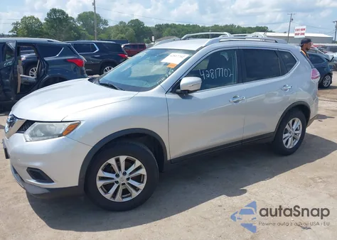 2015 Nissan Rogue Sv z USA, uszkodzony, nr VIN KNMAT2MV3FP542965